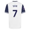 Virallinen pelipaita Tottenham Hotspur Son 7 Koti 2024-25 Lyhythihainen - Lasten ( + Lyhyet housut )